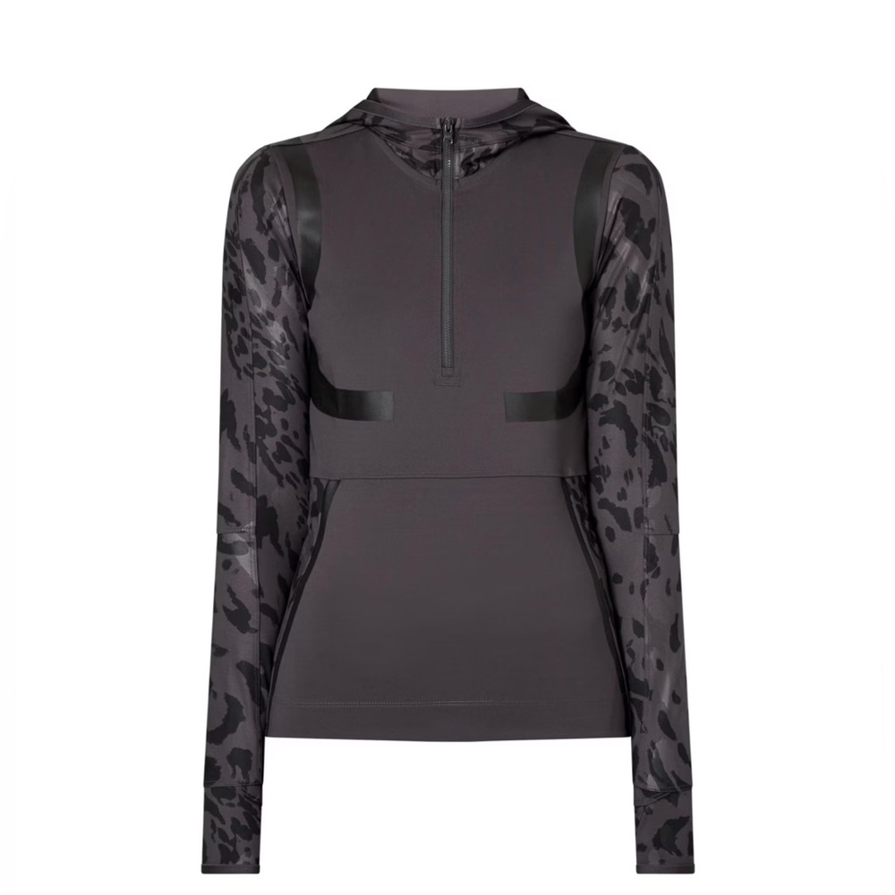 ADIDAS & STELLA MCCARTNEY Run Long sleeve hoodie active top.